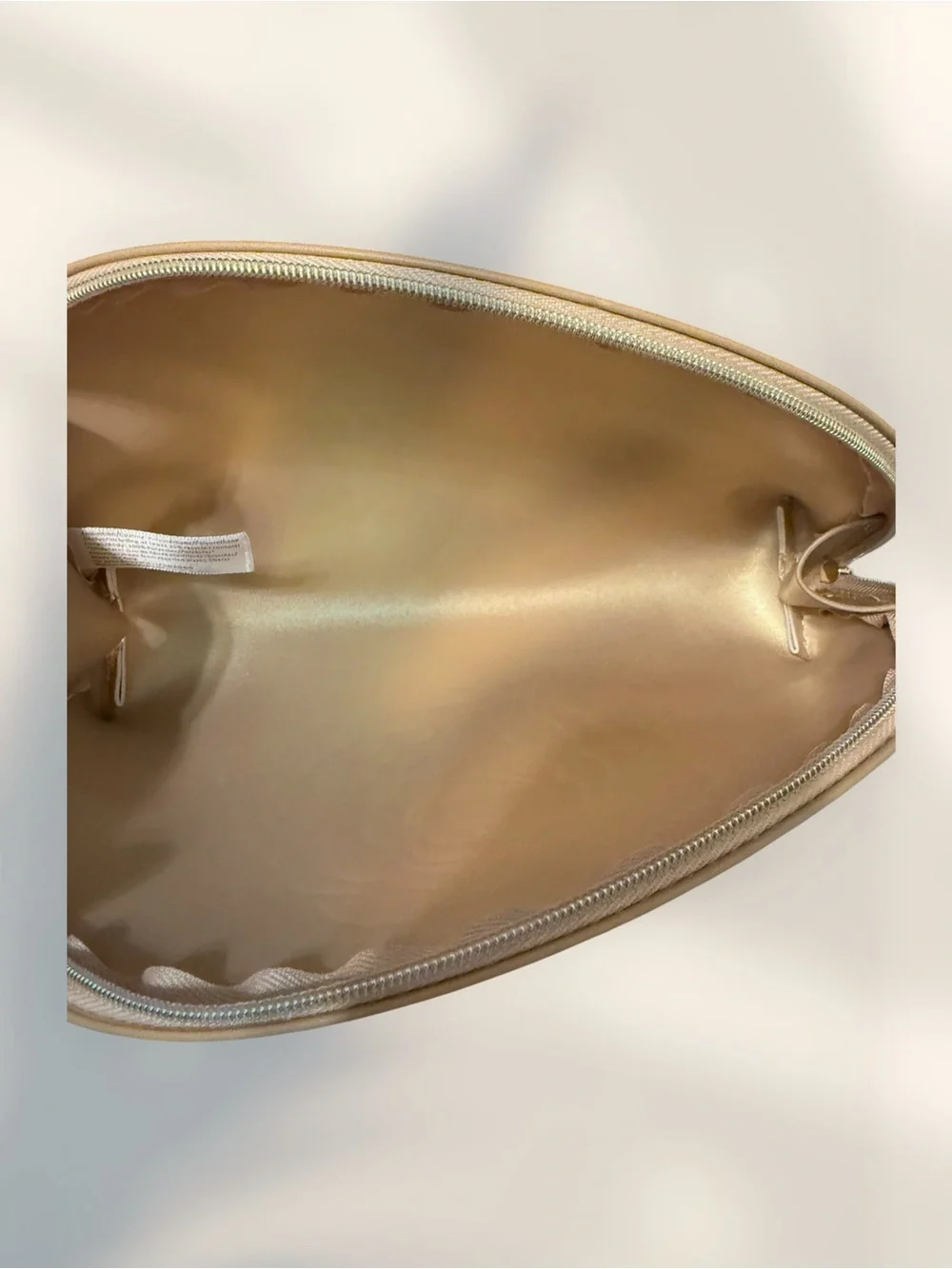 Lancôme Absolue Metallic Gold Cosmetic Pouch